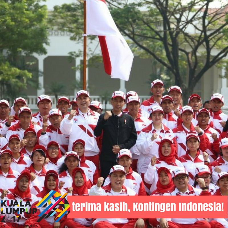 terima kasih, Kontingen Indonesia (1)