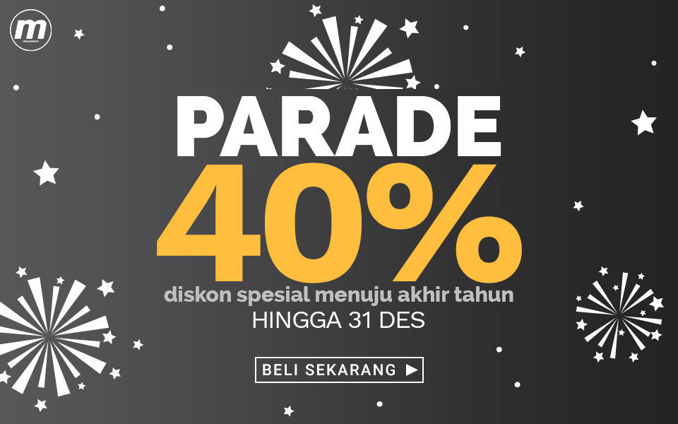 Promo Serunya Akhir Tahun : Parade Diskon 40%