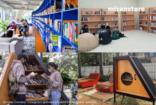 Spill Taman di Jakarta yang Ada Perpustakaan Mini, Cocok Buat ‘Healing’ Sambil Baca Buku!
